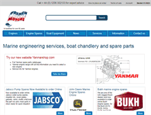 Tablet Screenshot of frenchmarine.com